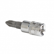 Насадка ER-93302 1/4" DR позидрайв PZ2 ЭВРИКА 1/240